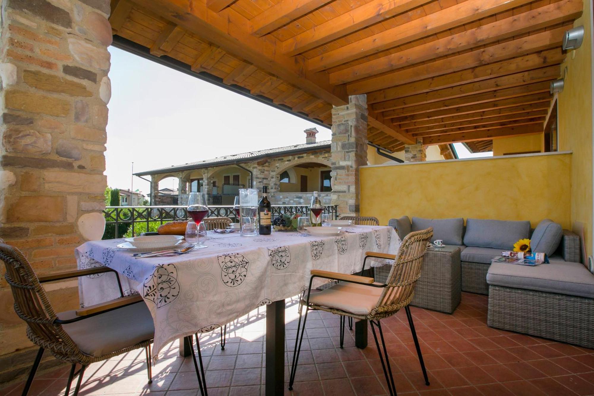 פולפנצה דל גארדה Casa Valtenesi מראה חיצוני תמונה